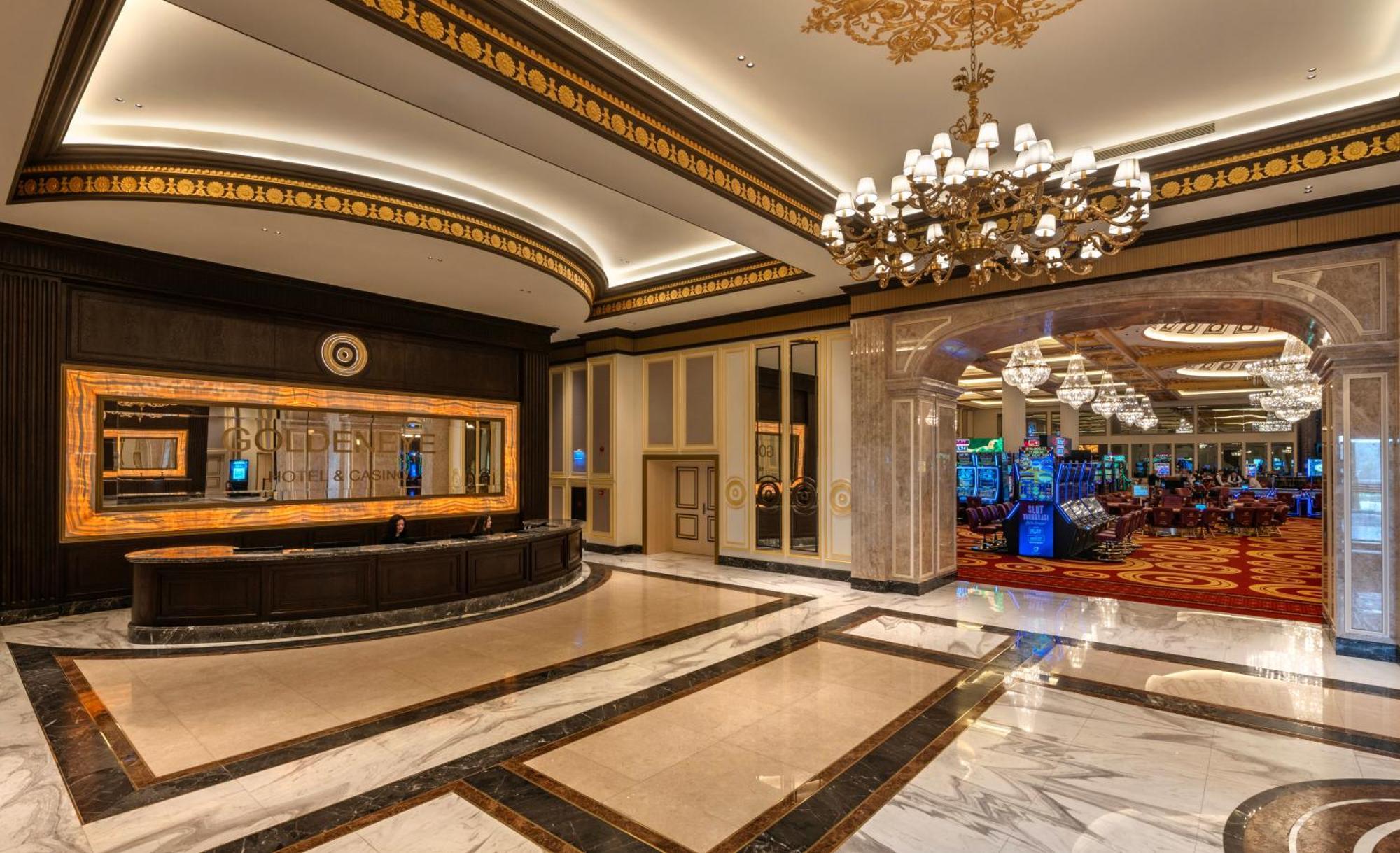 Goldeneye Hotel & Casino Svilengrad Exterior foto The interior of the casino