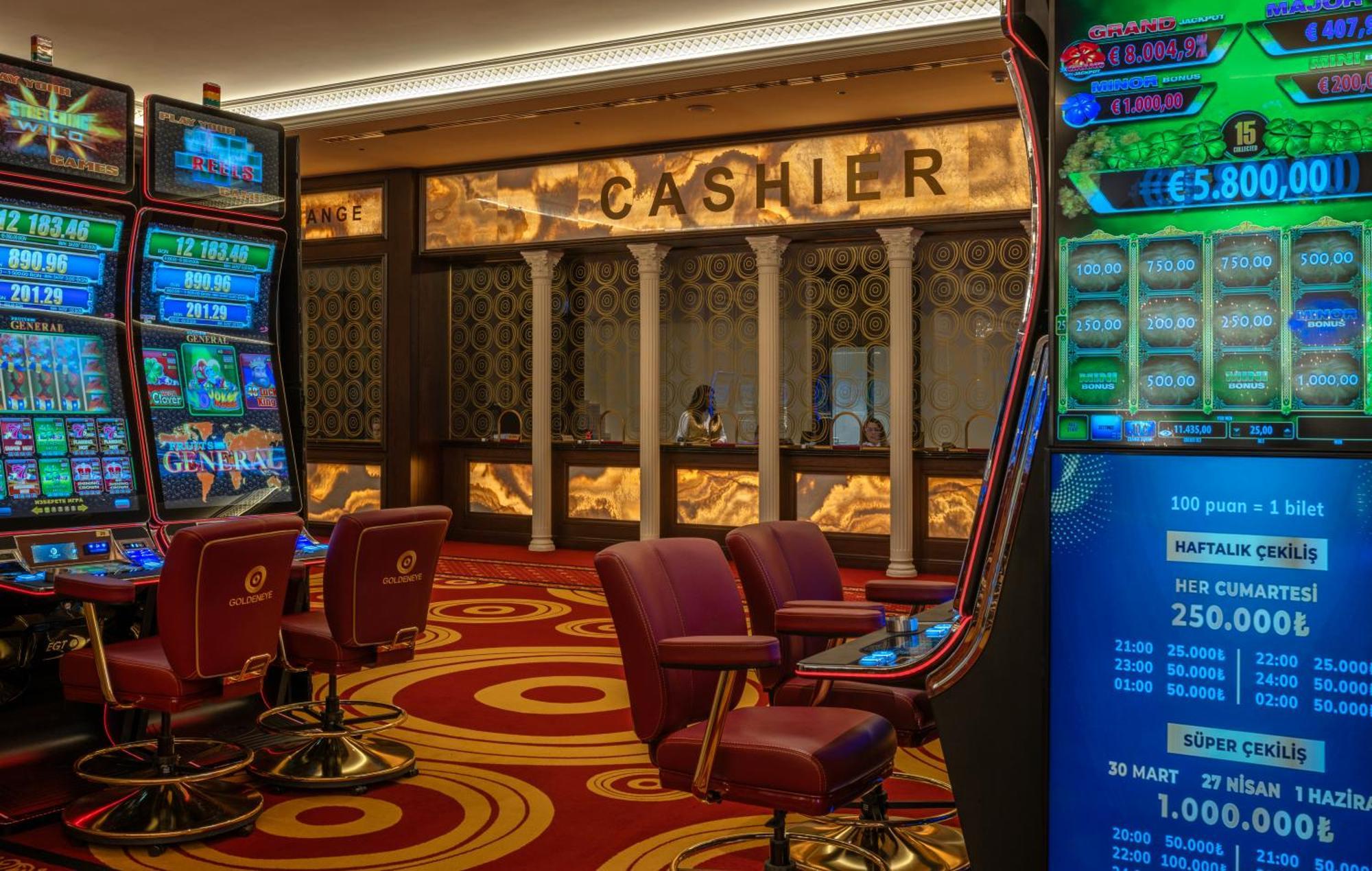 Goldeneye Hotel & Casino Svilengrad Exterior foto Cashier at the casino