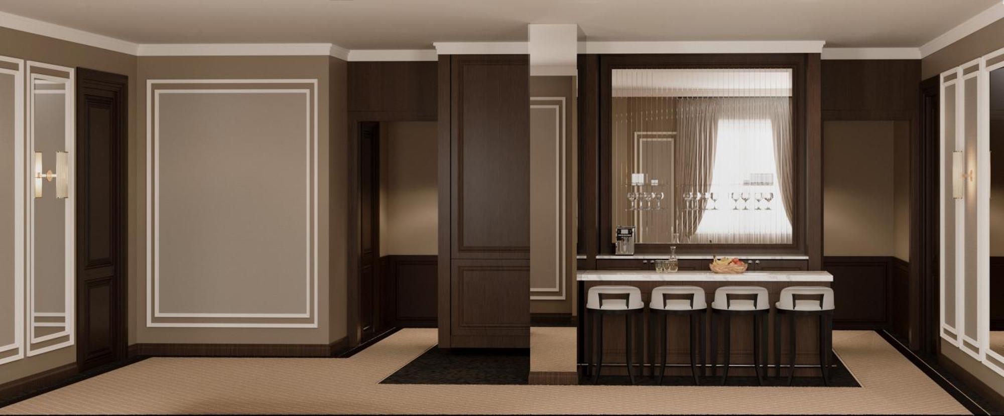 Goldeneye Hotel & Casino Svilengrad Exterior foto A 3D rendering of a kitchen